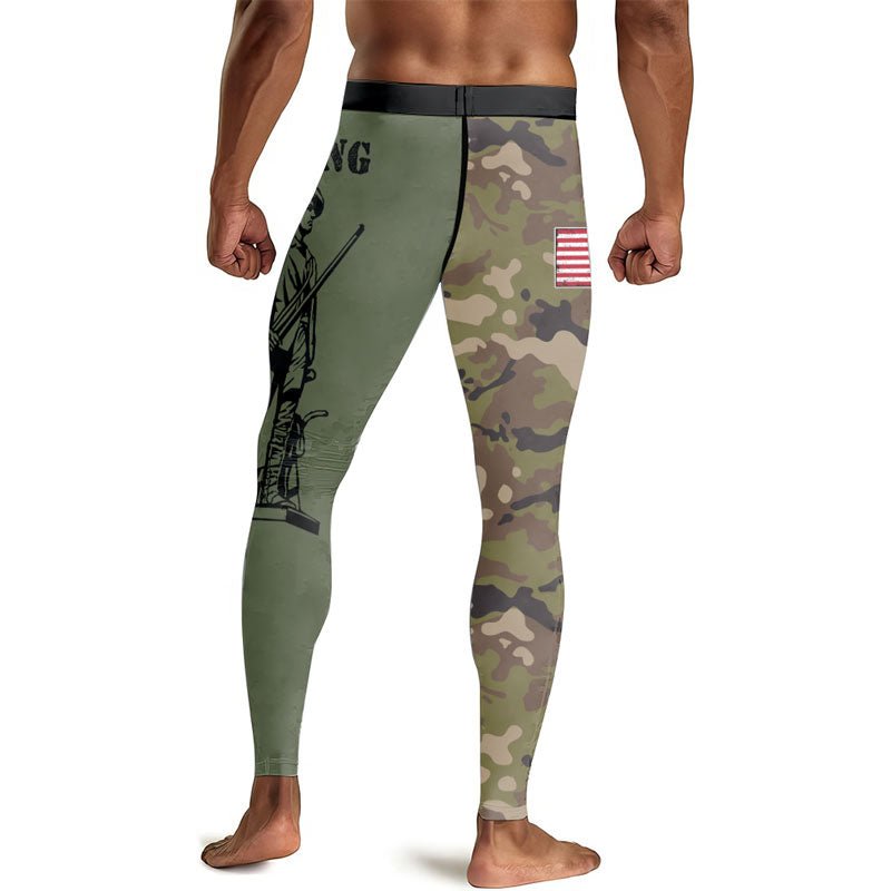 Utah ARNG Men's Compression Leggings - BattleFitGear