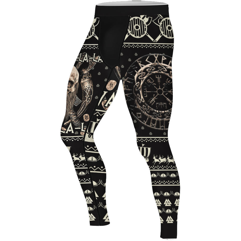 Valhalla Falalala Men's Compression Leggings