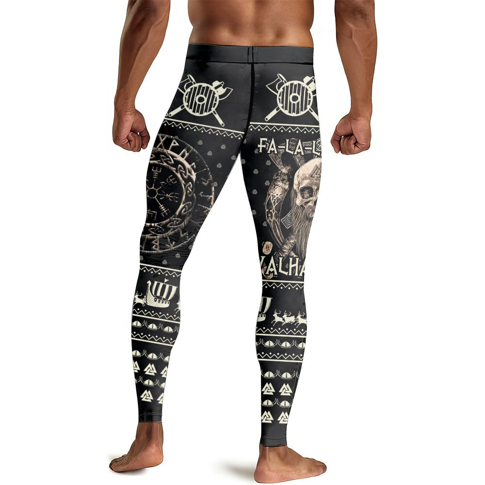 Valhalla Falalala Men's Compression Leggings