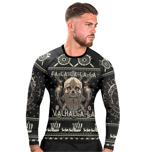 Valhalla Falalala Men's Long Sleeve Rash Guard