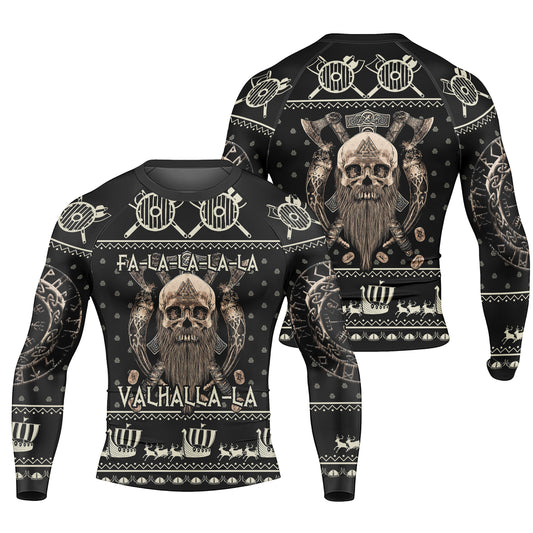 Valhalla Falalala Men's Long Sleeve Rash Guard