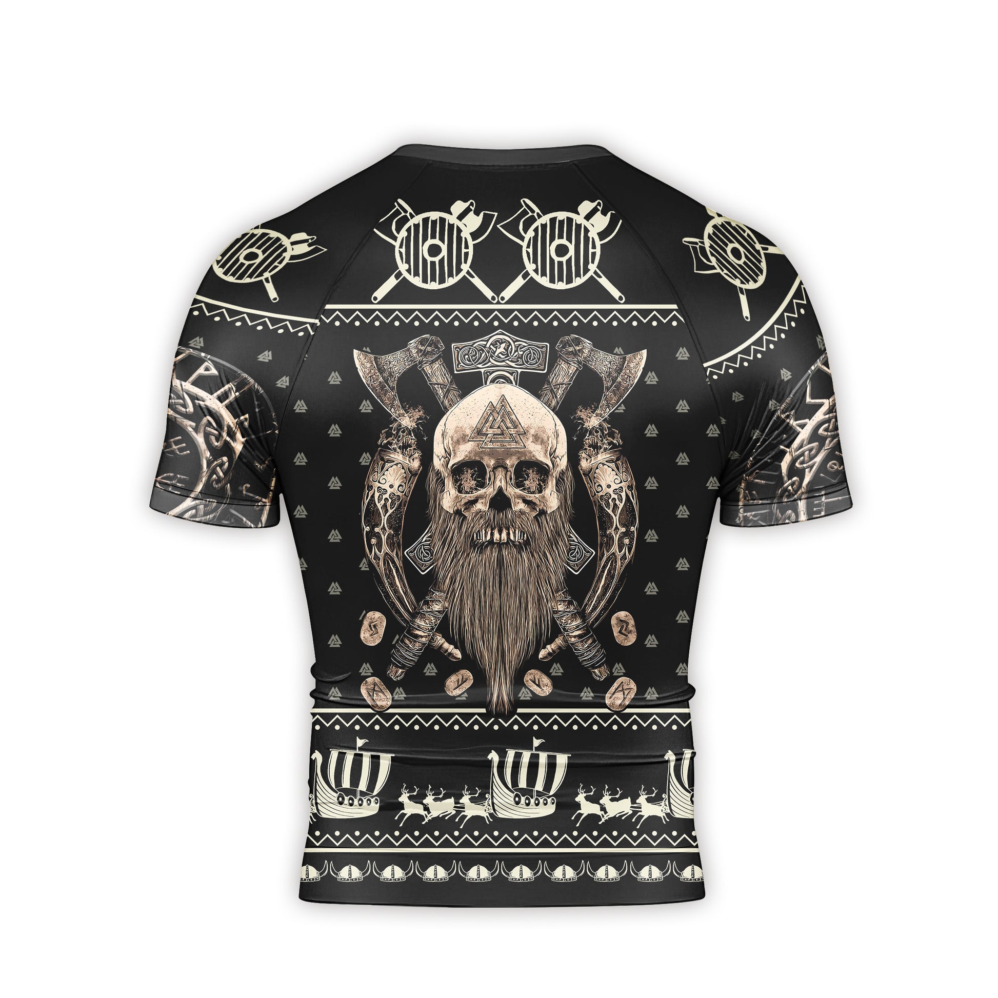 Valhalla Falalala Men's Short Sleeve Rash Guard