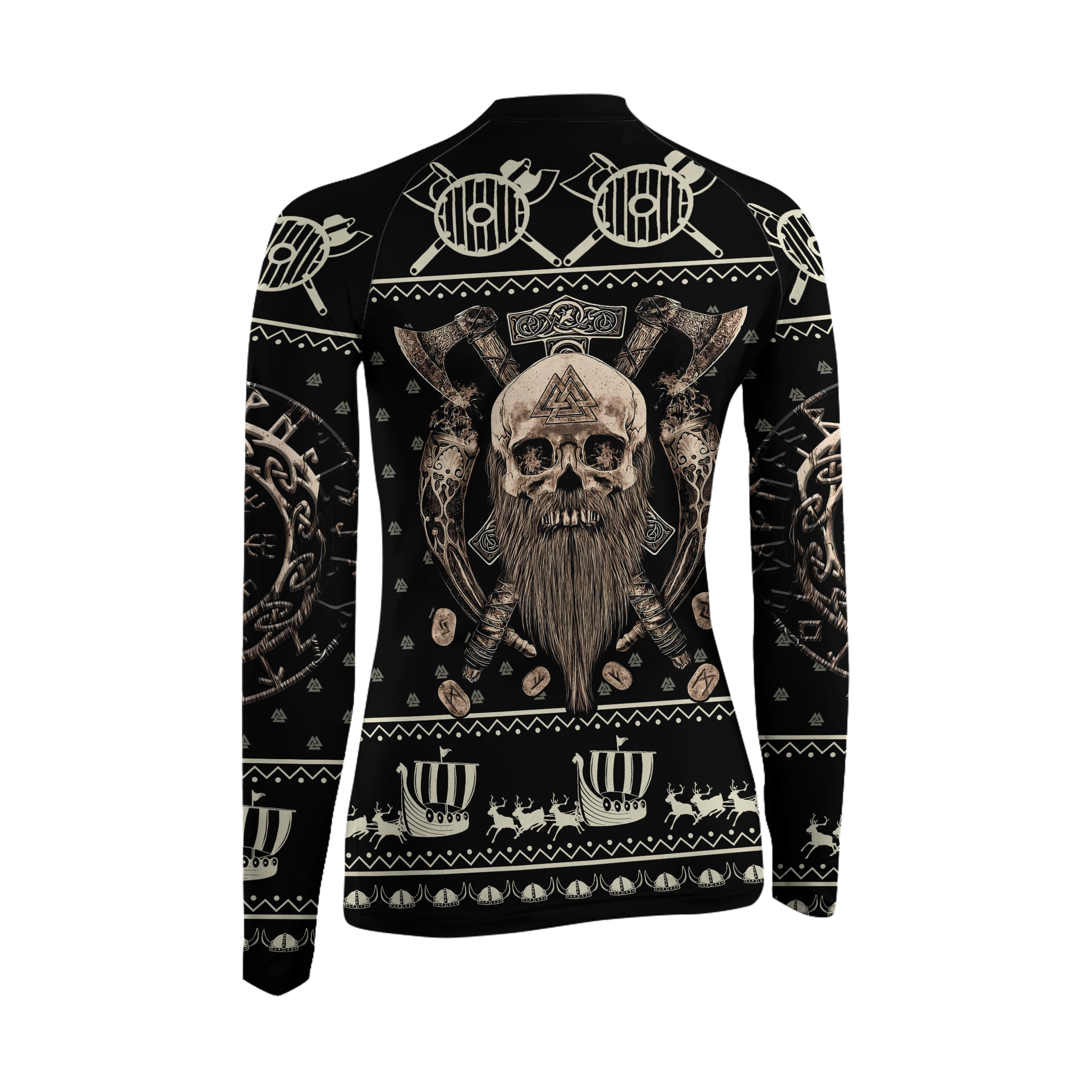 Valhalla Falalala Women's Long Sleeve Rash Guard