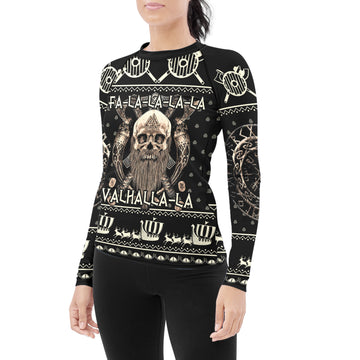 Valhalla Falalala Women's Long Sleeve Rash Guard
