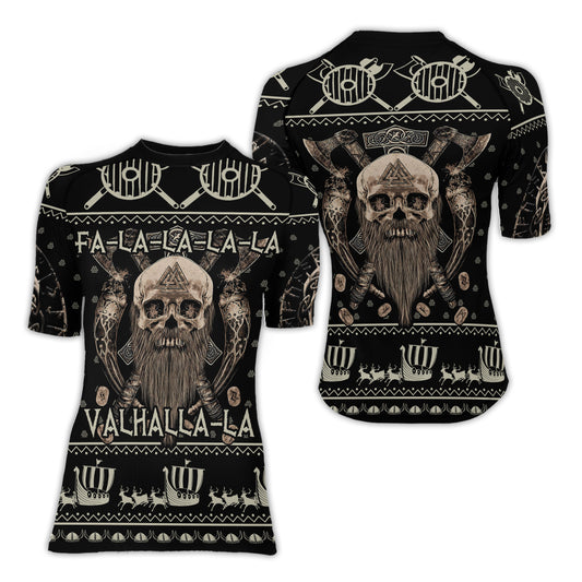 Valhalla Falalala Women's Short Sleeve Rash Guard