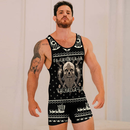 Valhalla Falalala Wrestling Singlets