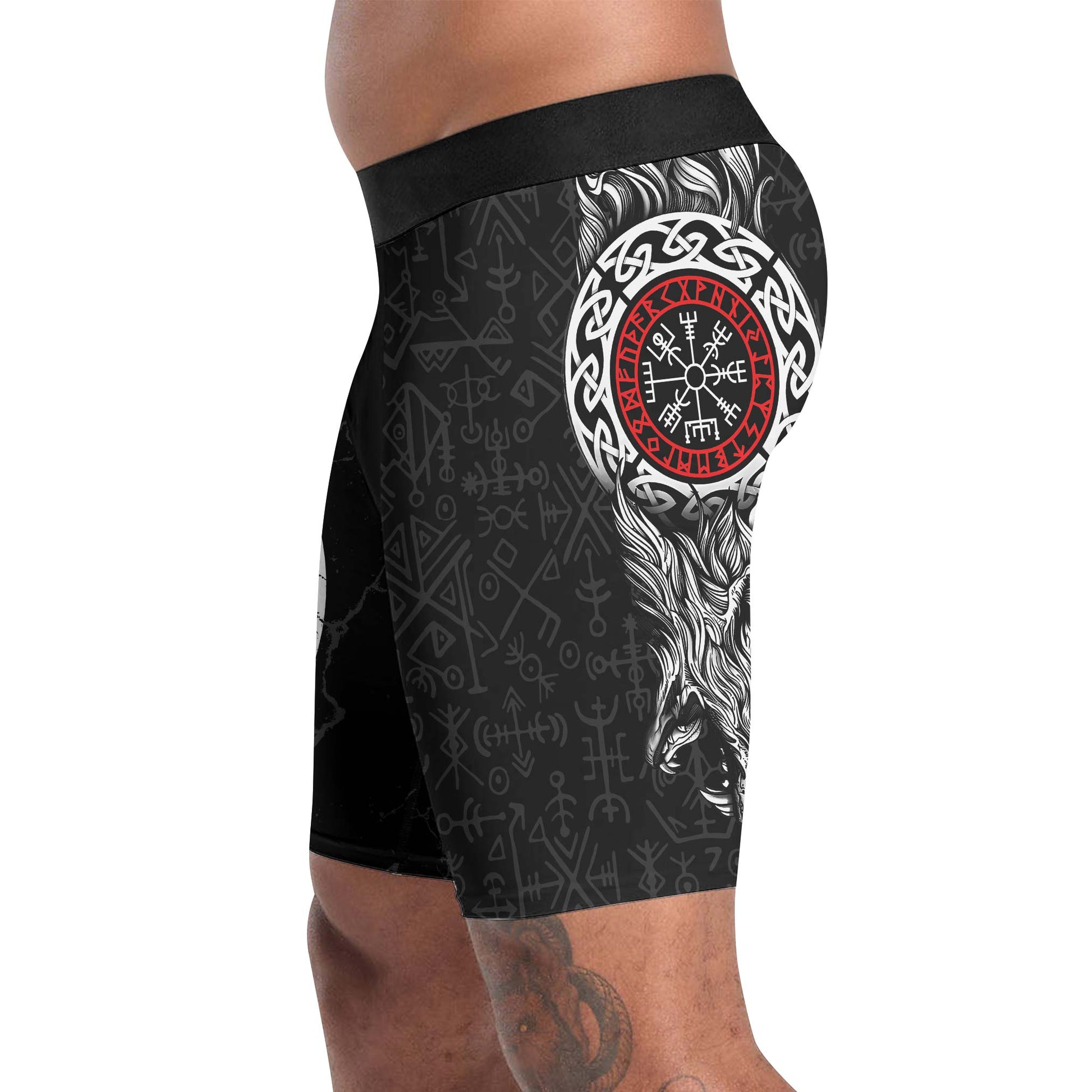 Vegvisir Skull Compression Shorts
