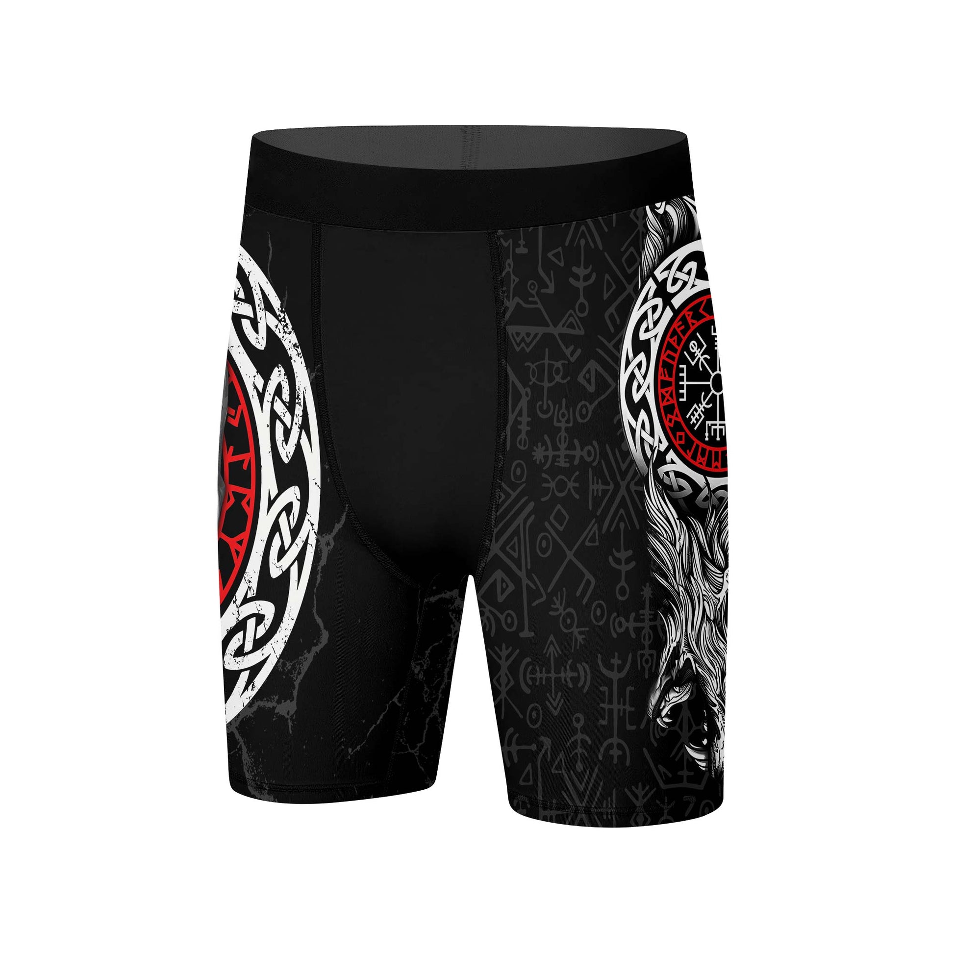 Vegvisir Skull Compression Shorts