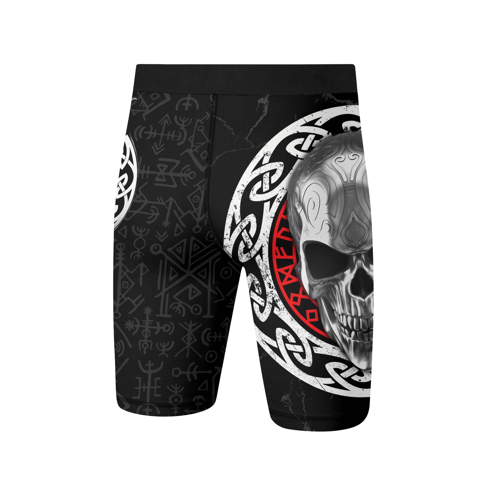 Vegvisir Skull Compression Shorts