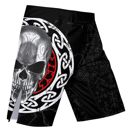 Vegvisir Skull Fight Shorts
