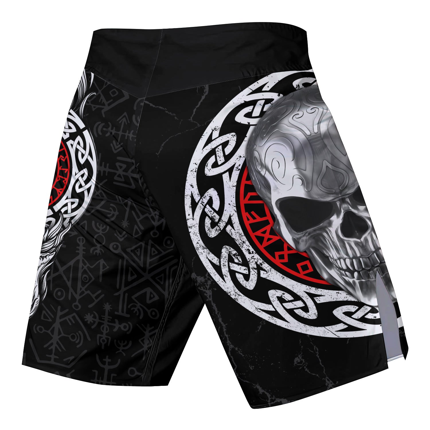 Vegvisir Skull Fight Shorts
