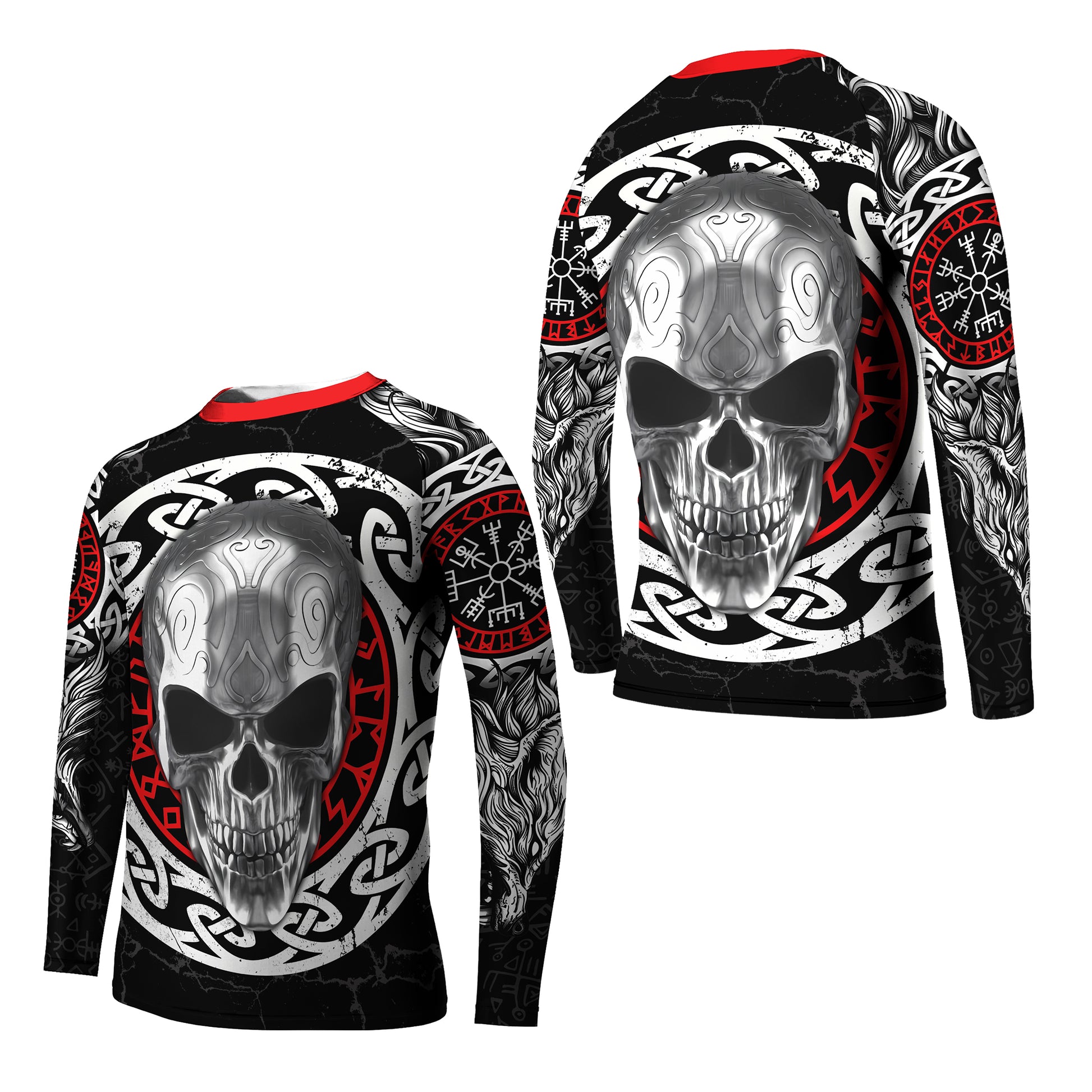 Vegvisir Skull Kids Rash Guard