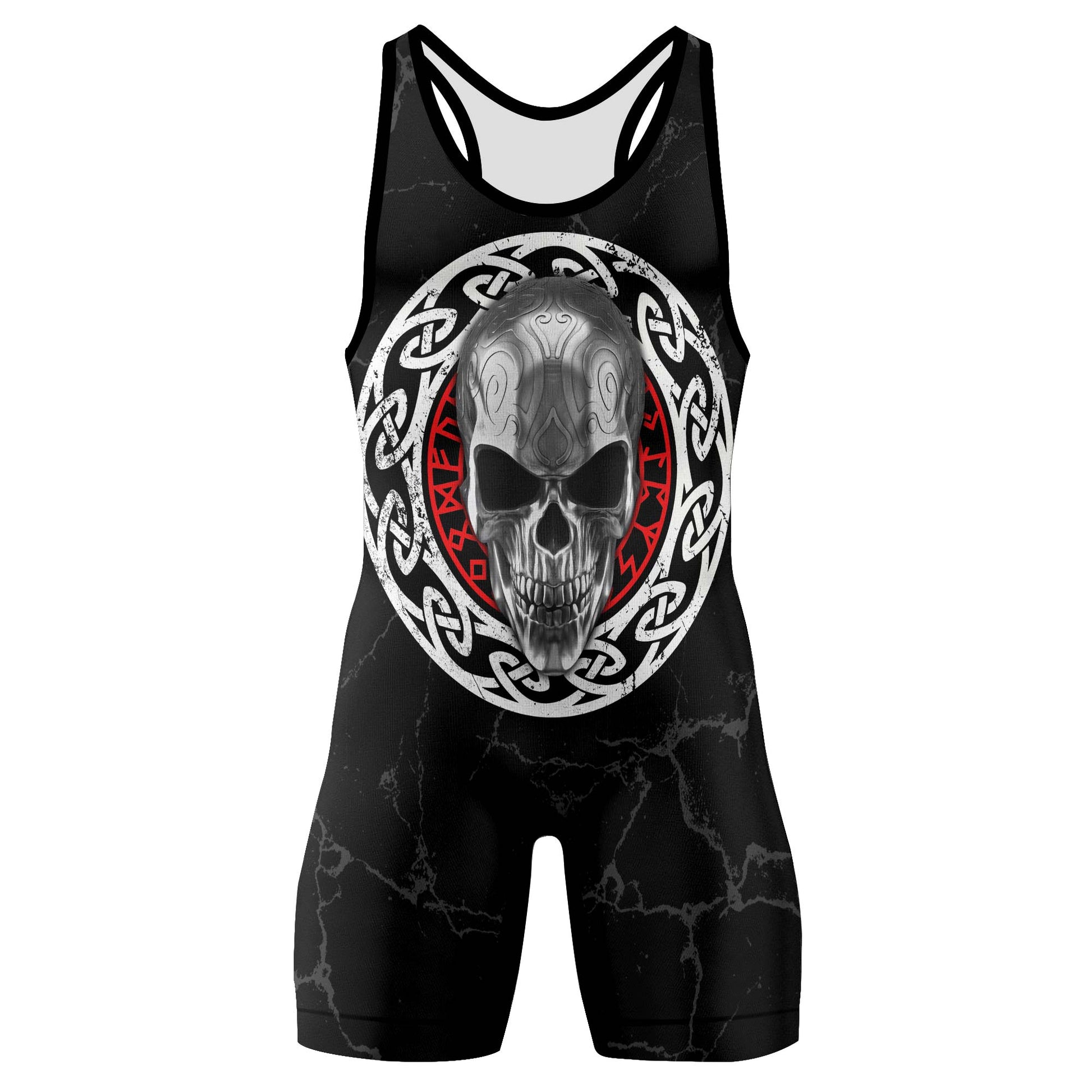 Vegvisir Skull Wrestling Singlets