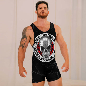 Vegvisir Skull Wrestling Singlets