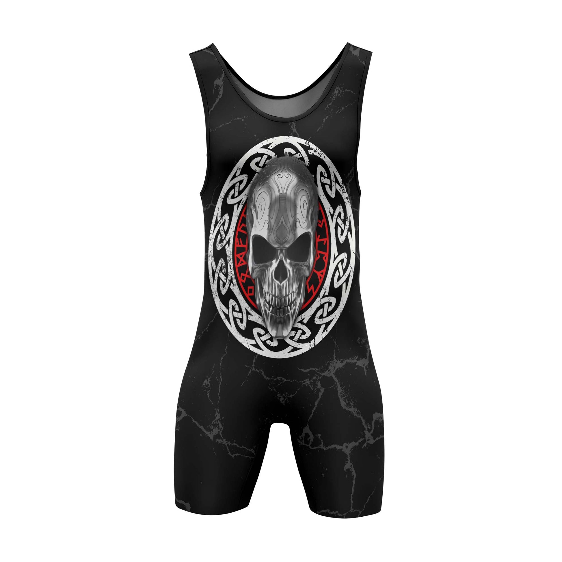 Vegvisir Skull Wrestling Singlets