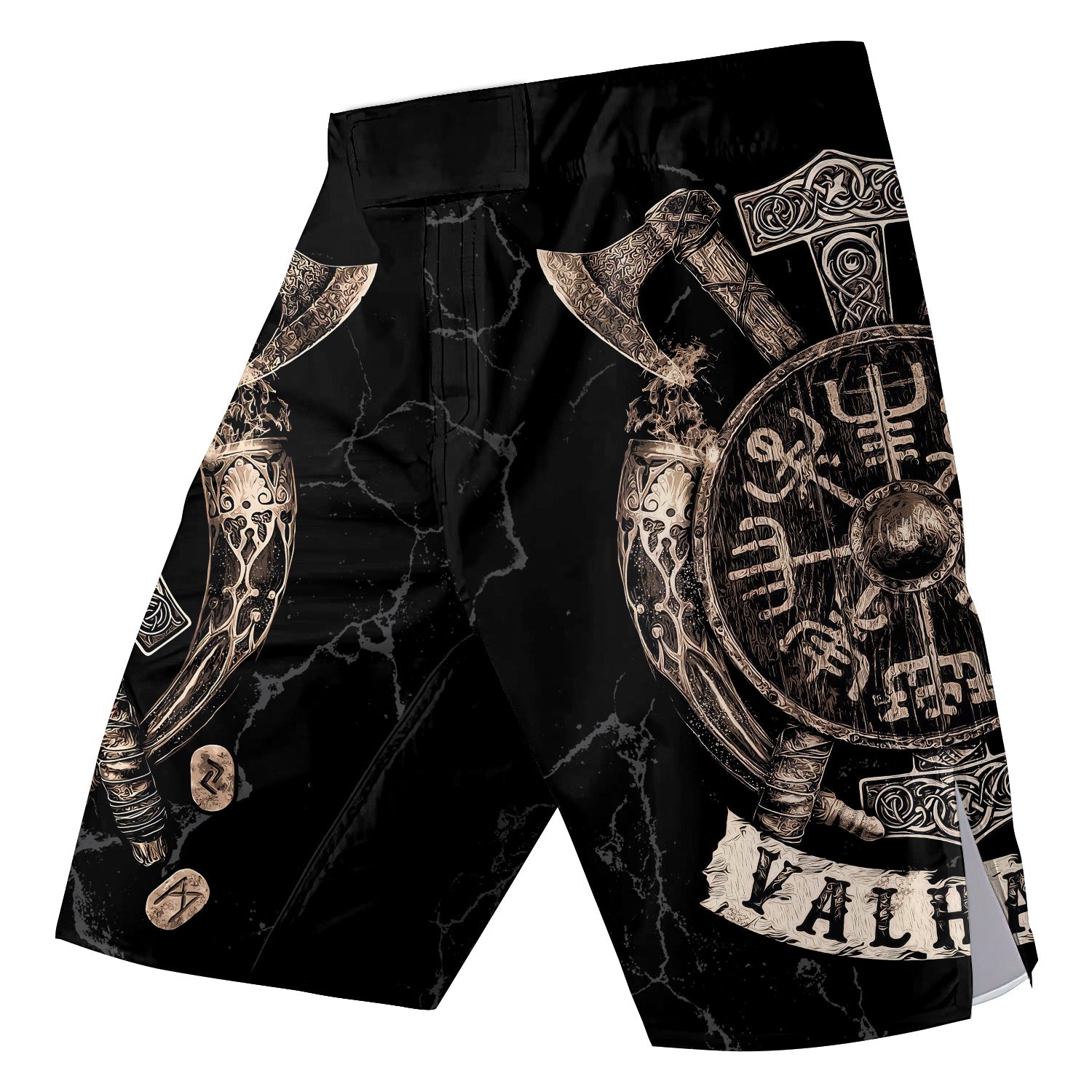 Vegvisir Valhalla Fight Shorts
