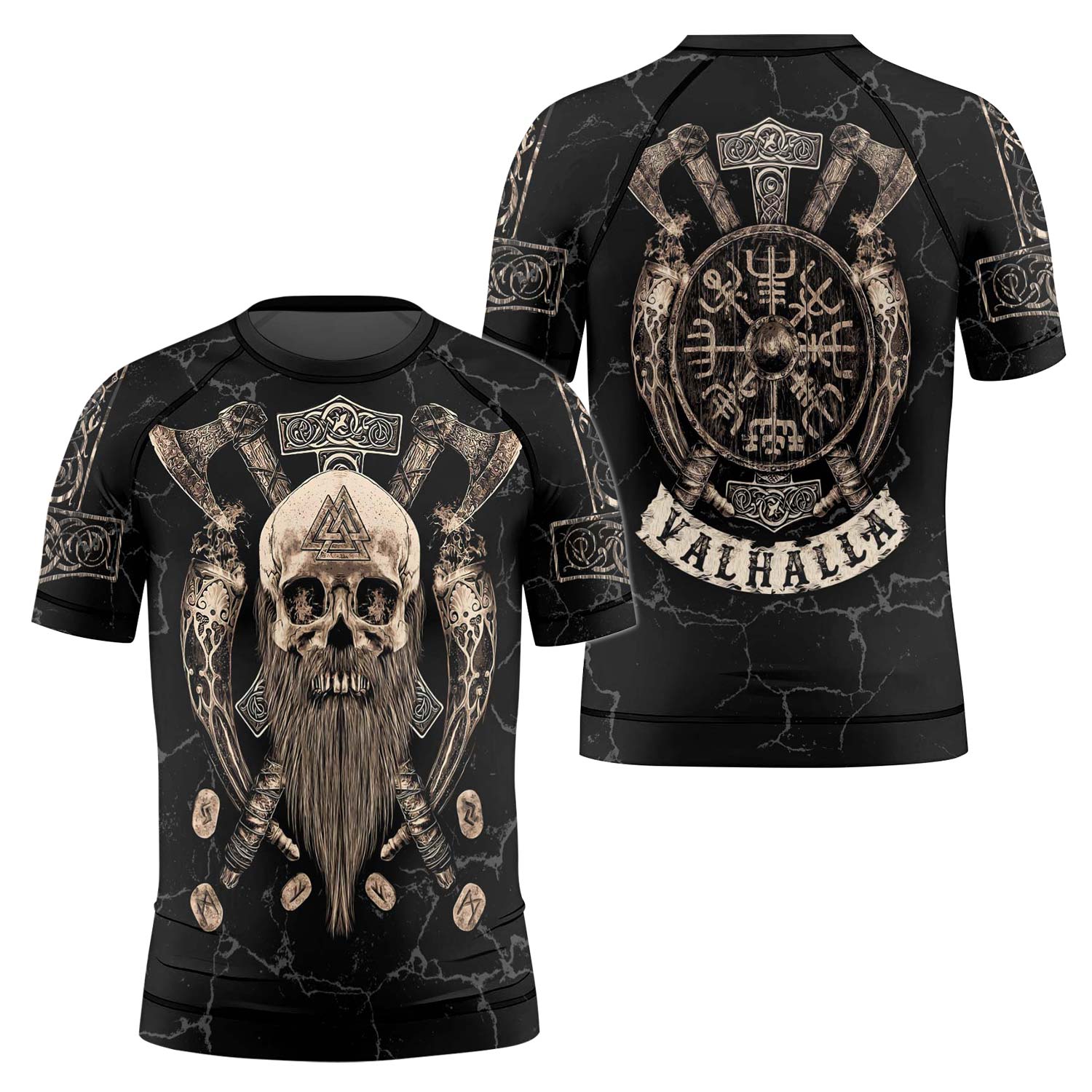 Vegvisir Valhalla Kids Rash Guard - BattleFitGear
