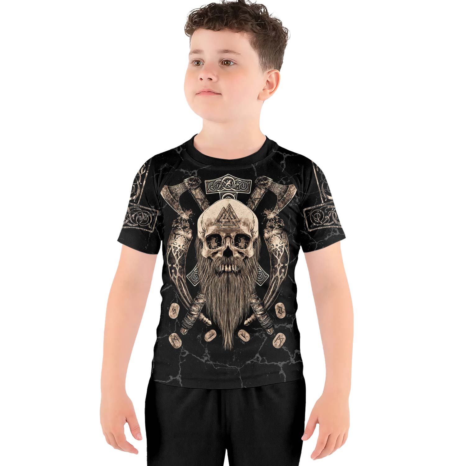 Vegvisir Valhalla Kids Rash Guard - BattleFitGear