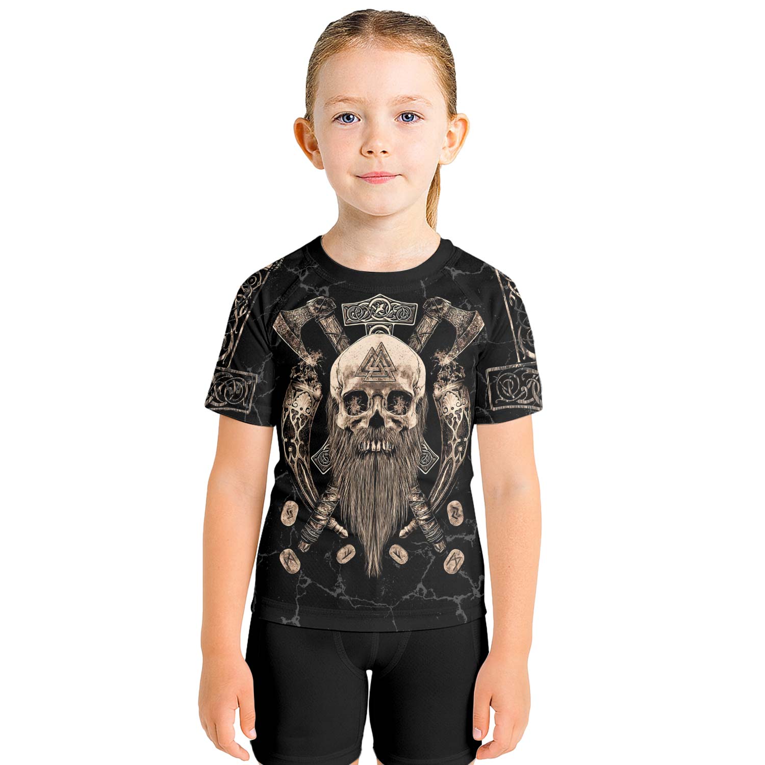 Vegvisir Valhalla Kids Rash Guard - BattleFitGear