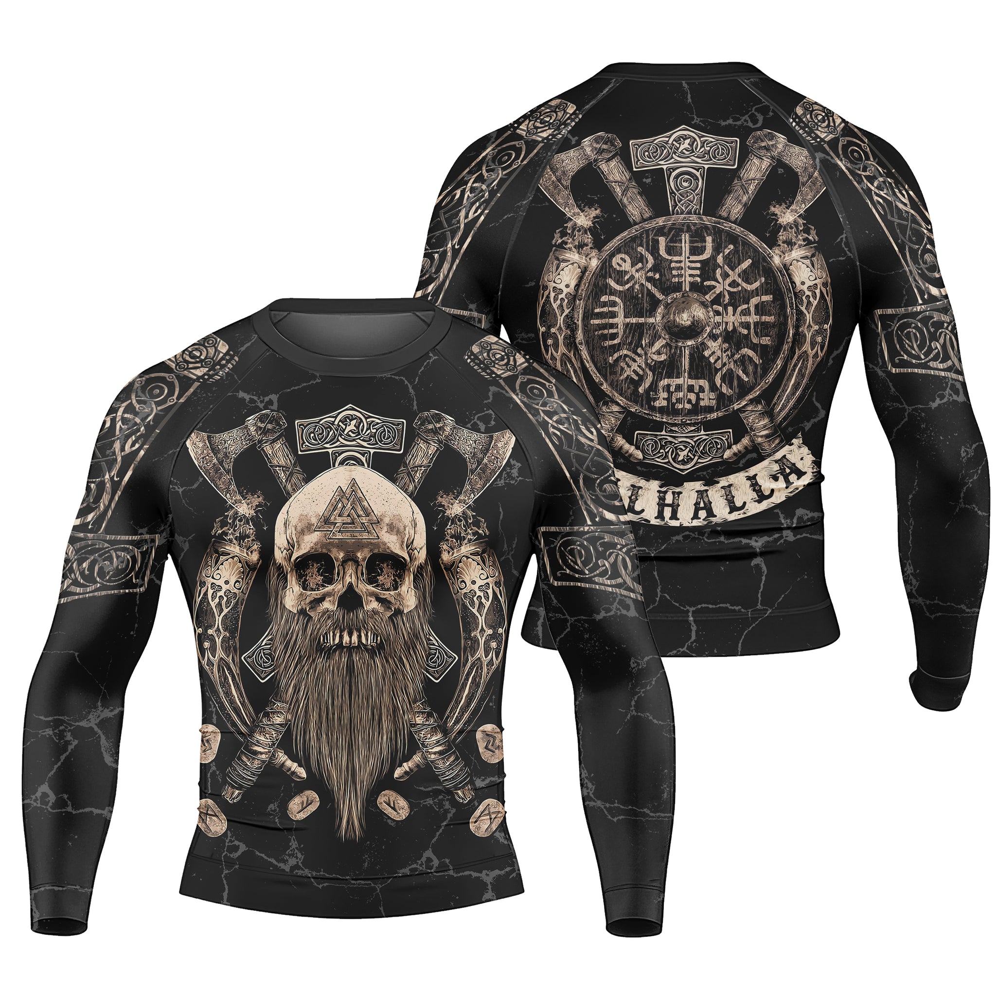 Vegvisir Valhalla Men's Long Sleeve Rash Guard