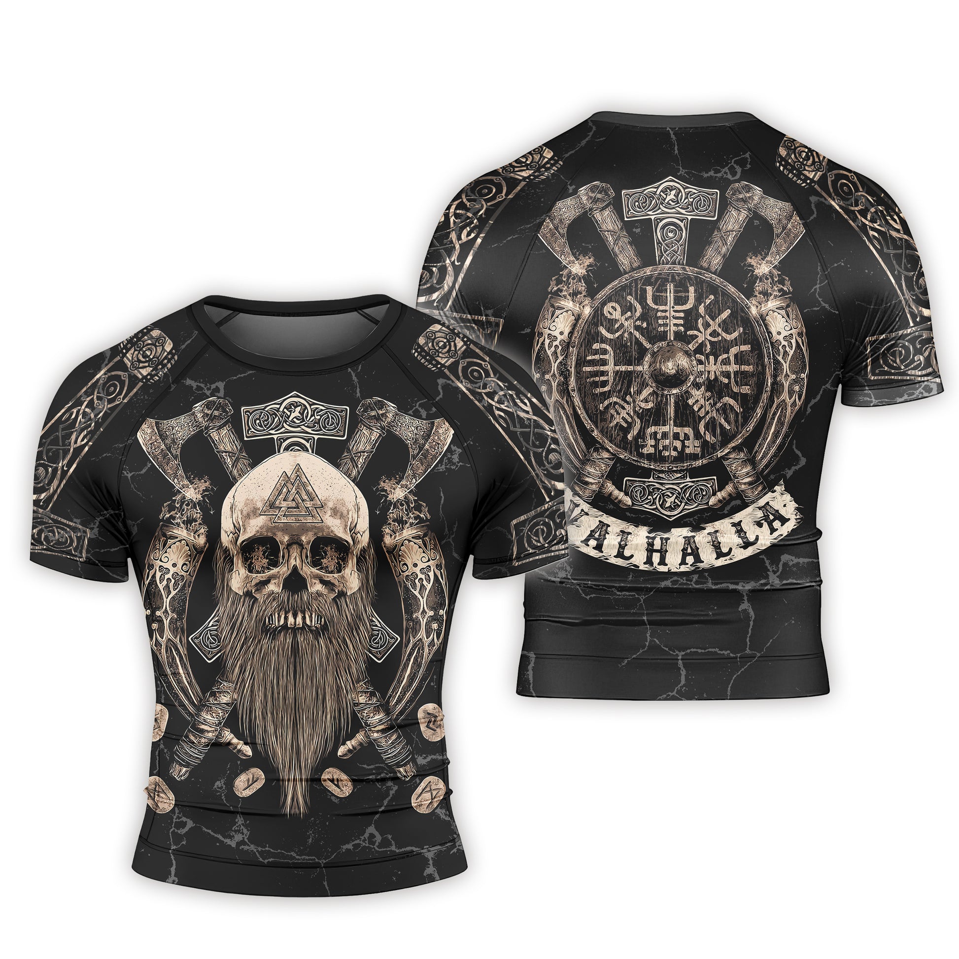 Vegvisir Valhalla Men's Short Sleeve Rash Guard