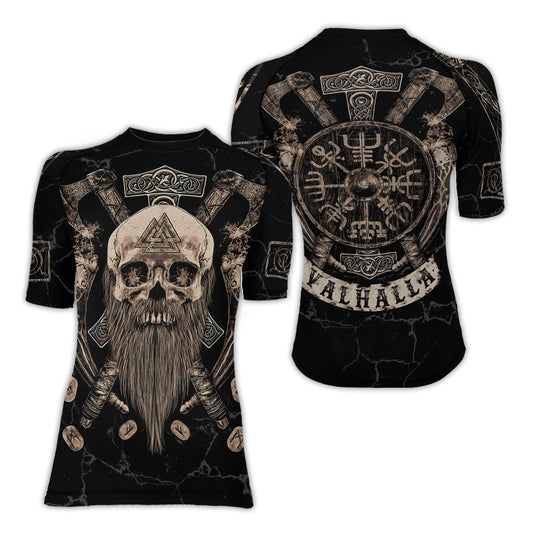 Vegvisir Valhalla Women's Short Sleeve Rash Guard
