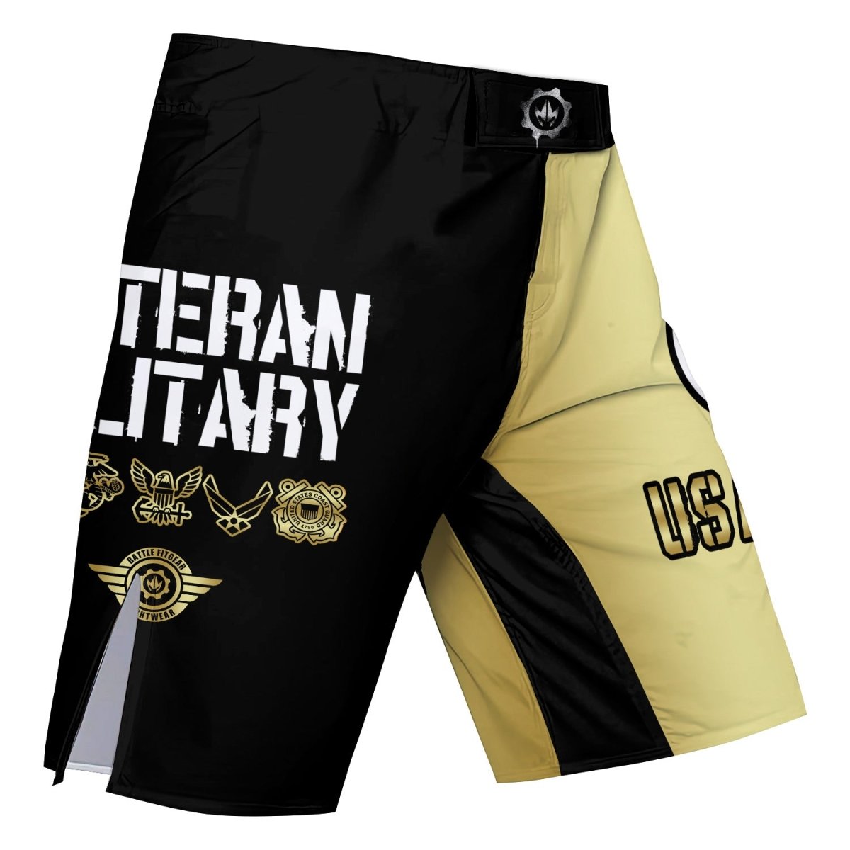 Veteran Army Football Fight Shorts - BattleFitGear