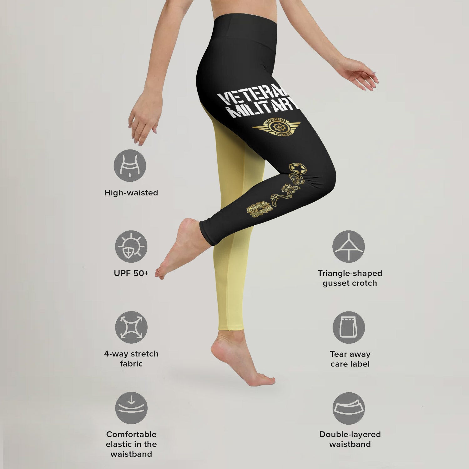 Veteran Army Football Leggings