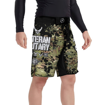 Veteran Air Force Camouflage Fight Shorts - BattleFitGear