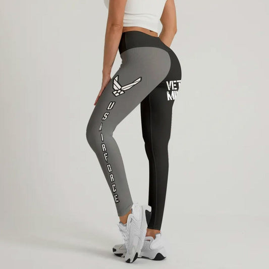 Veteran Military Air Force Leggings - BattleFitGear