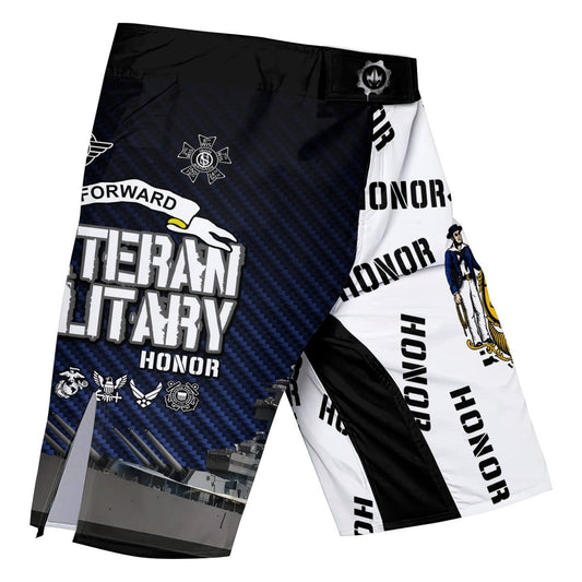 Veteran Military Honor Fight Shorts - BattleFitGear