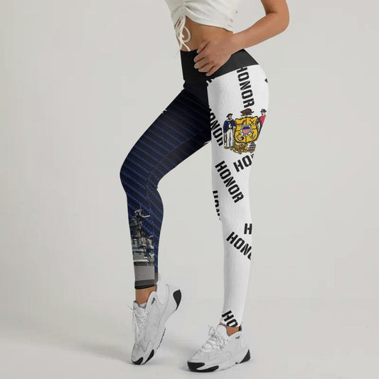 Veteran Military Honor Leggings - BattleFitGear