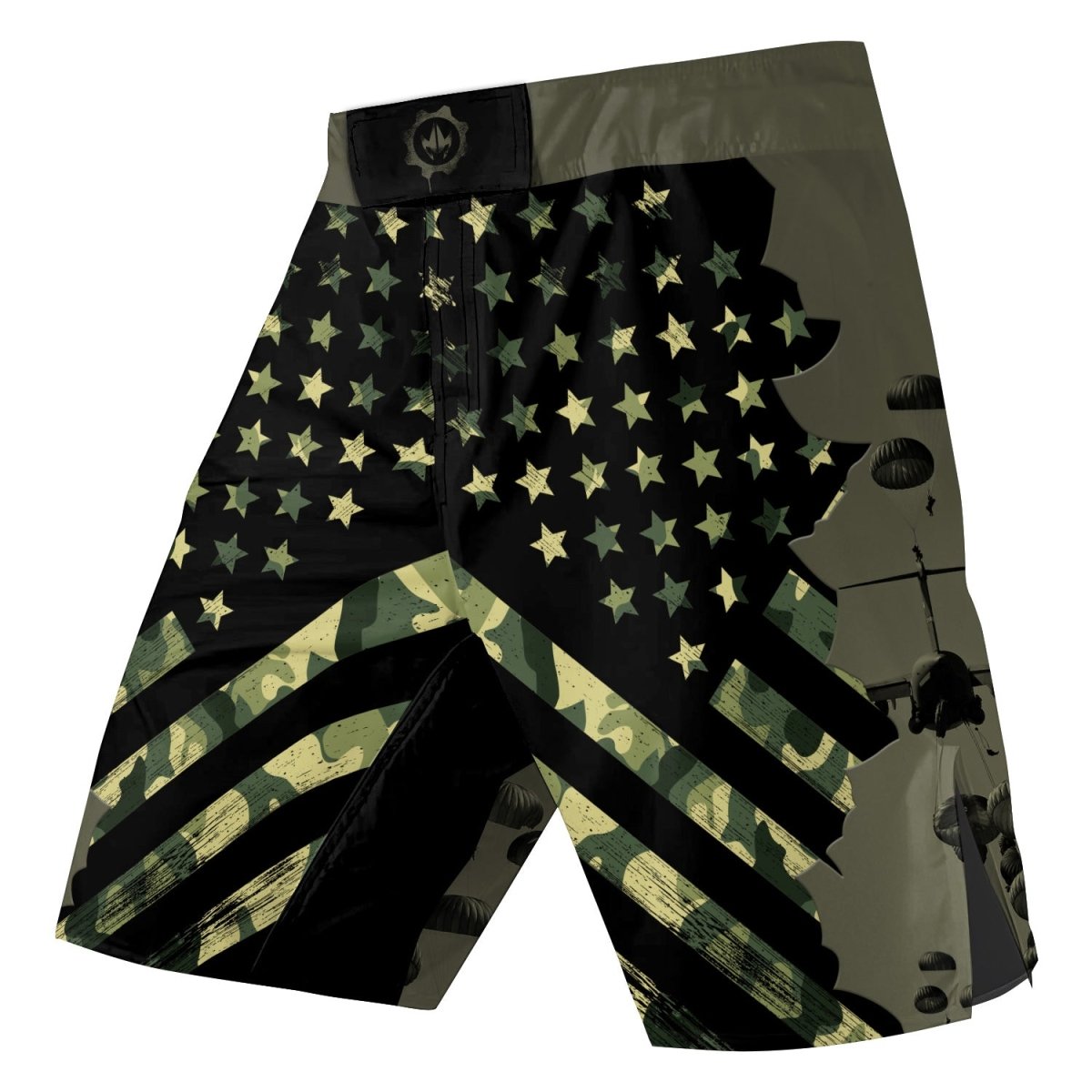 Veteran Military Parachutist Fight Shorts - BattleFitGear