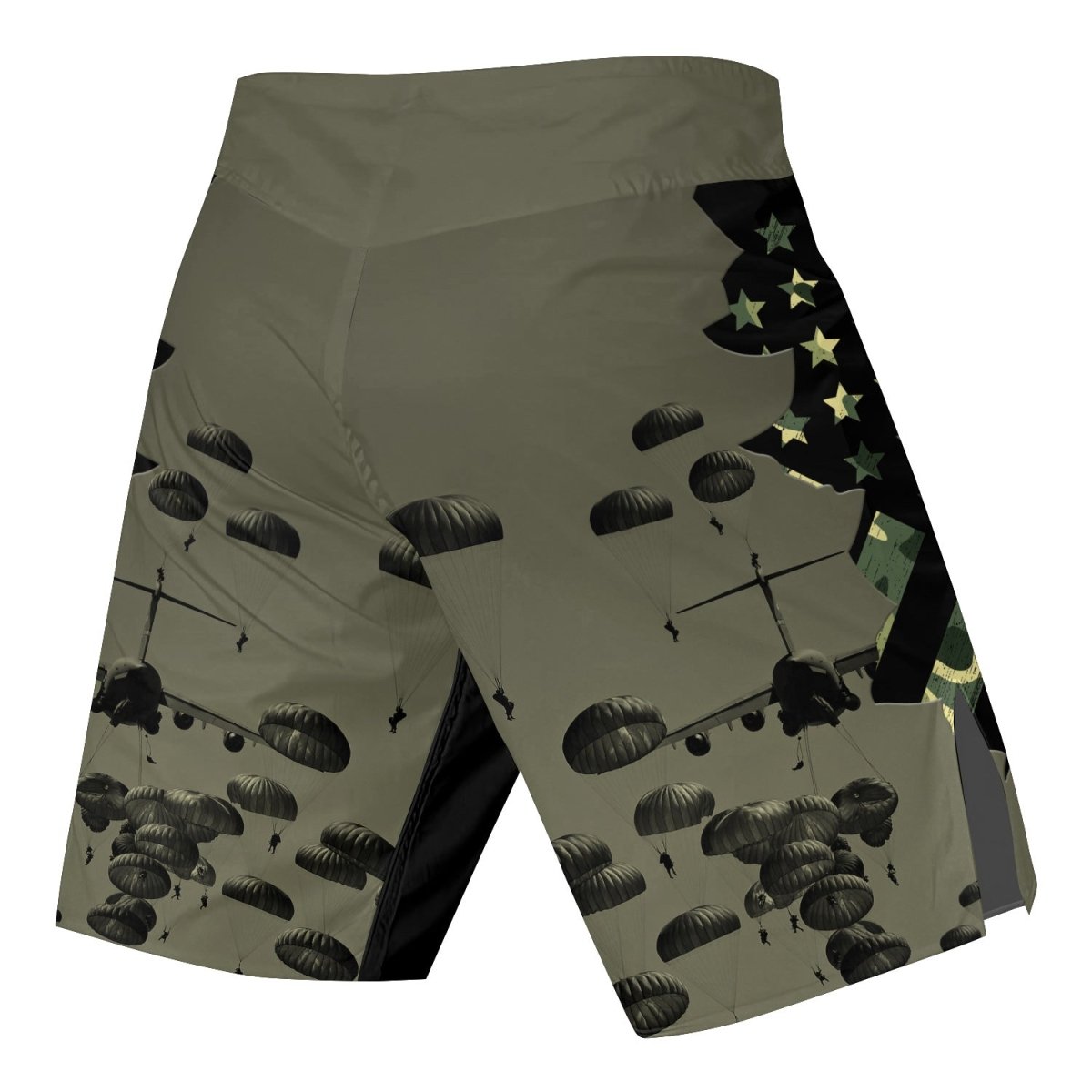 Veteran Military Parachutist Fight Shorts - BattleFitGear