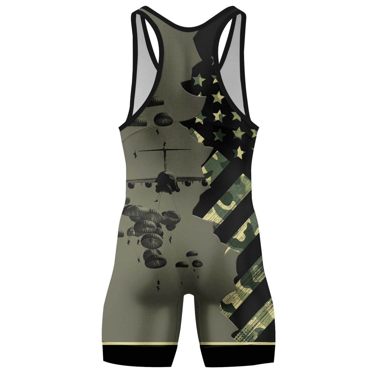 Veteran Military Parachutist Wrestling Singlets - BattleFitGear