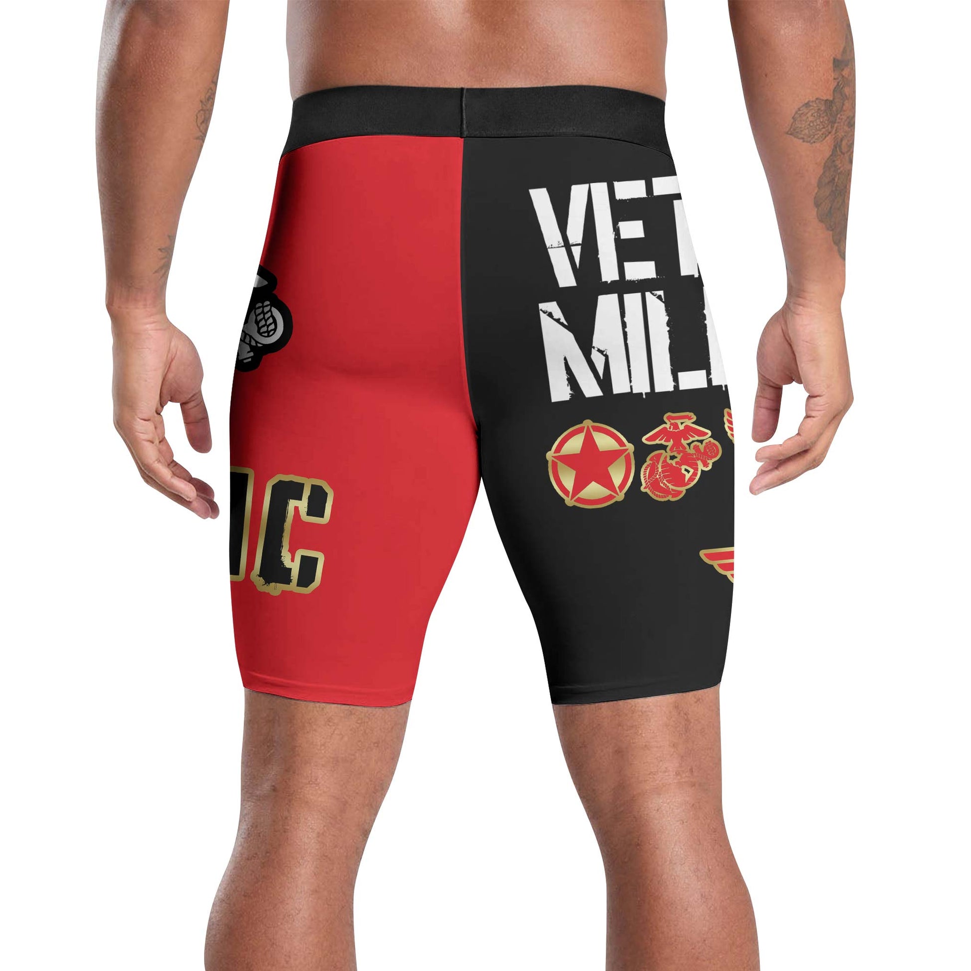 Veteran Military USMC Compression Shorts