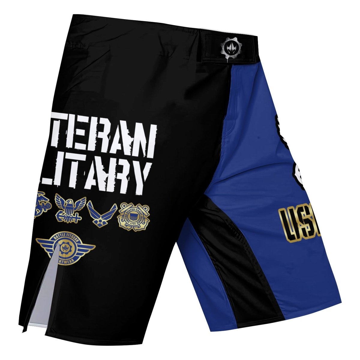 Veteran Military USNAVY Fight Shorts - BattleFitGear