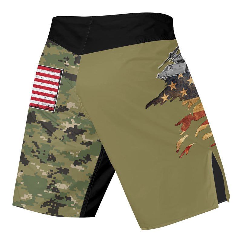 Veteran Osprey Fight Shorts - BattleFitGear