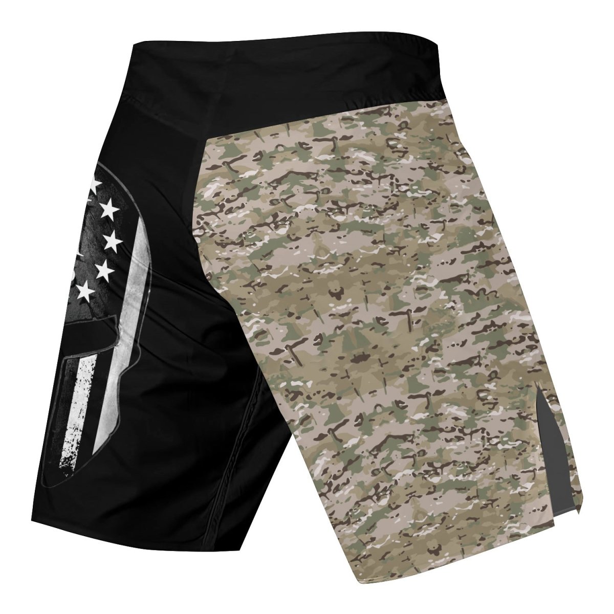 Veteran Spartan Soldier Fight Shorts - BattleFitGear