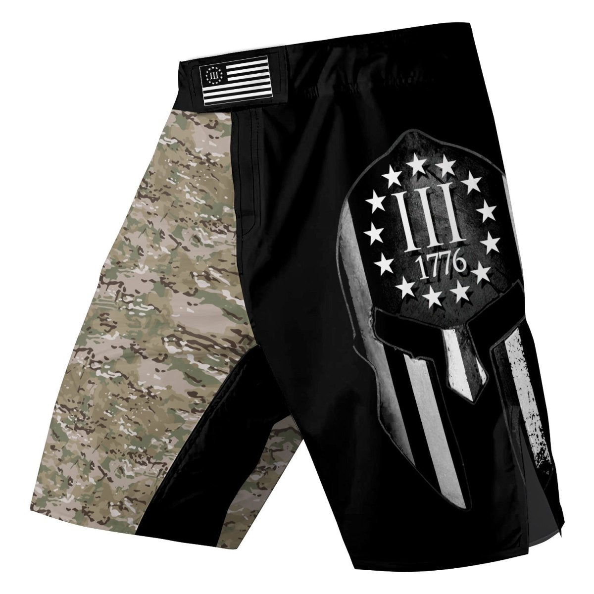 Veteran Spartan Soldier Fight Shorts - BattleFitGear