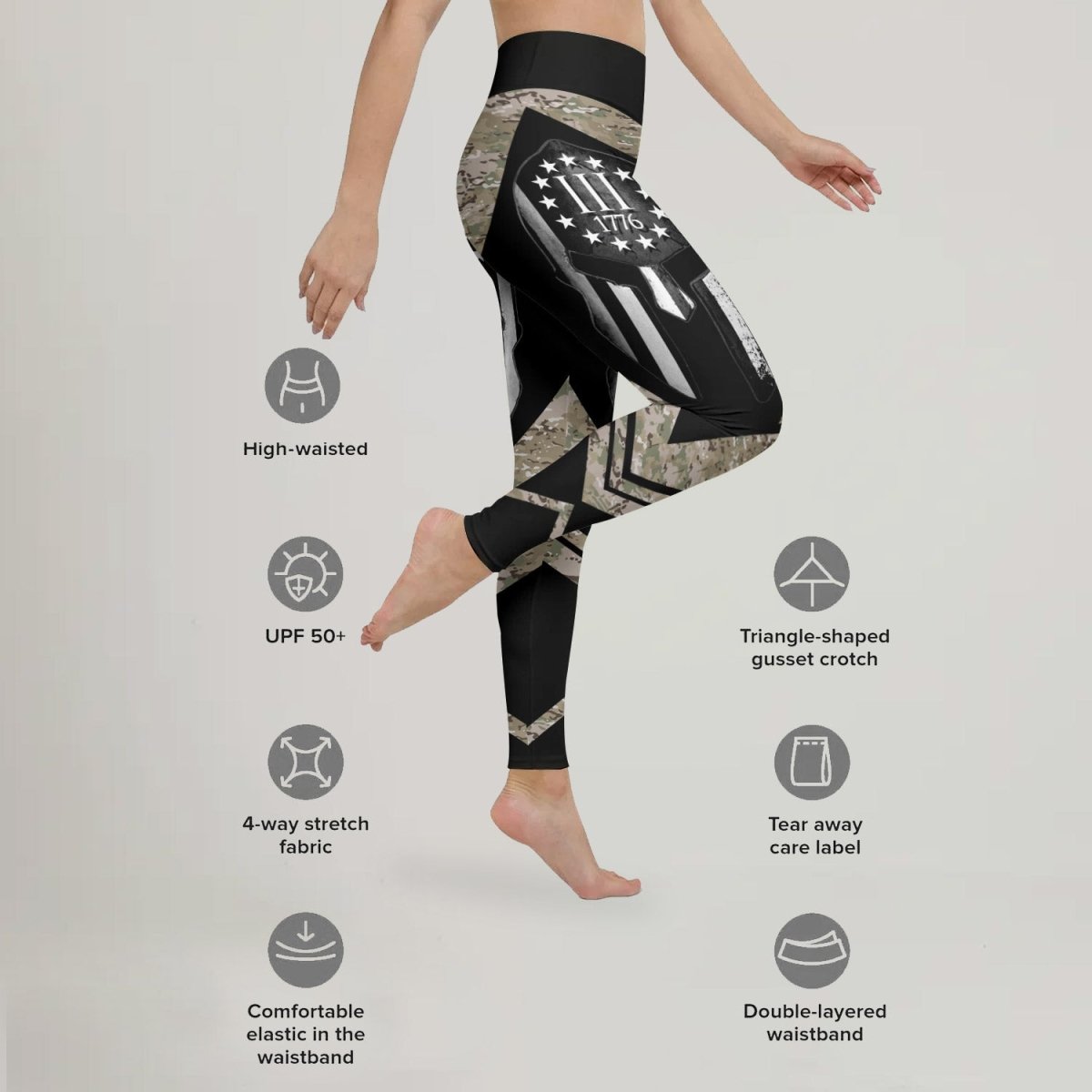 Veteran Spartan Soldier Leggings - BattleFitGear