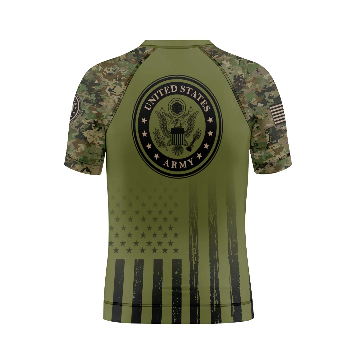 Veteran US Army Kids Rash Guard