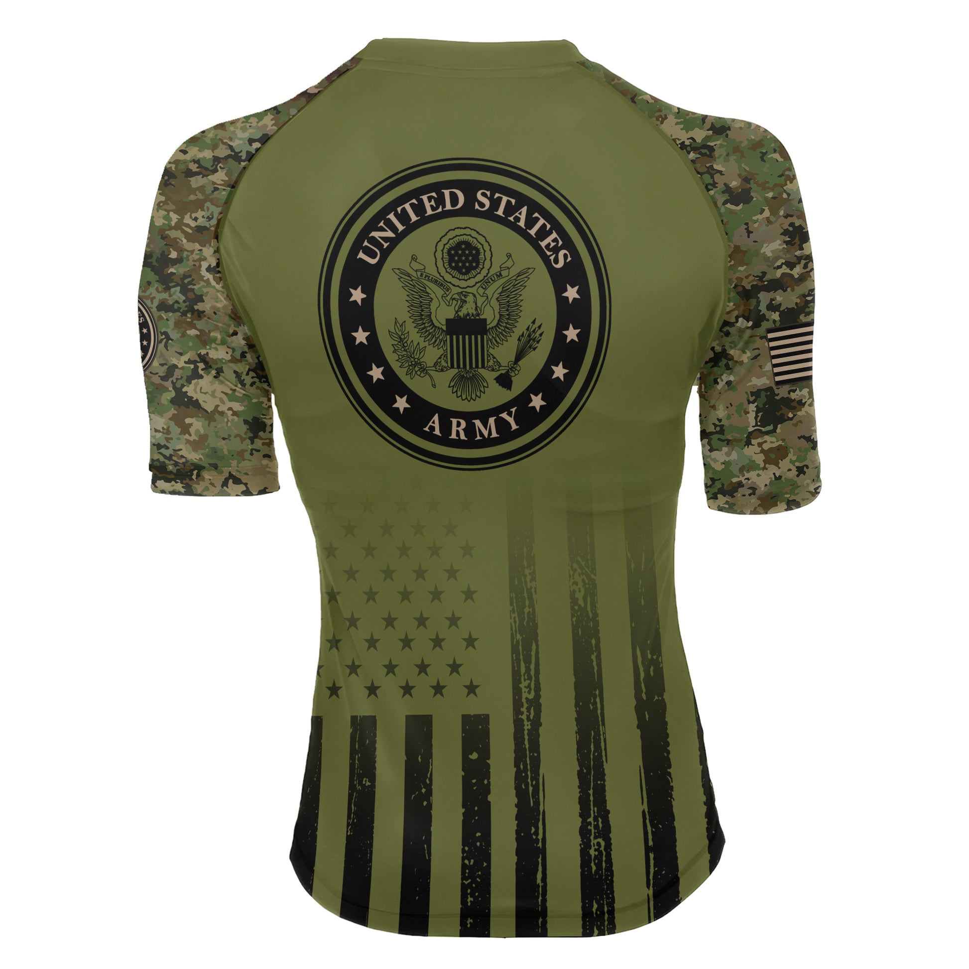Veteran US Army Women's Short Sleeve Rash Guard