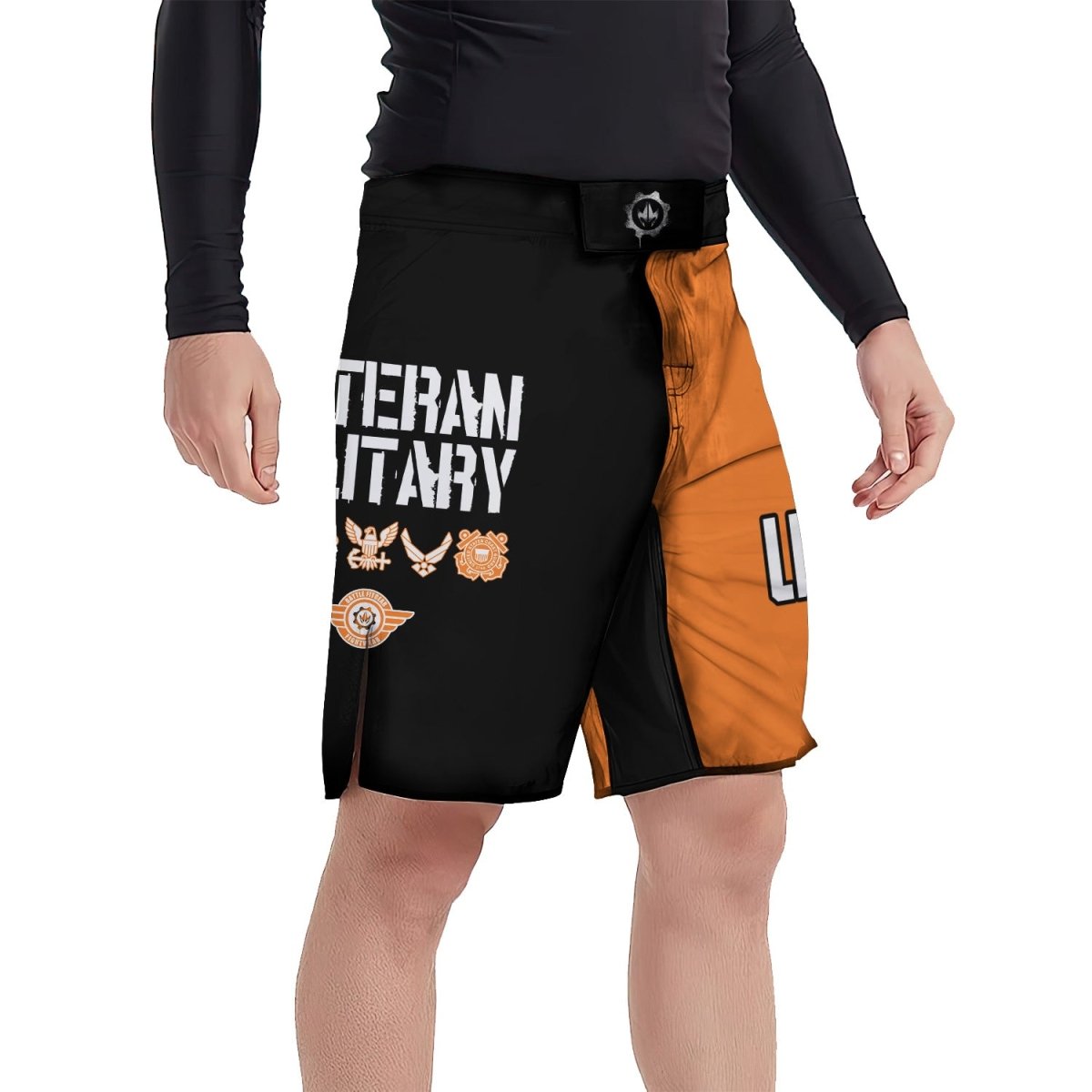 Veteran USCG Football Fight Shorts - BattleFitGear