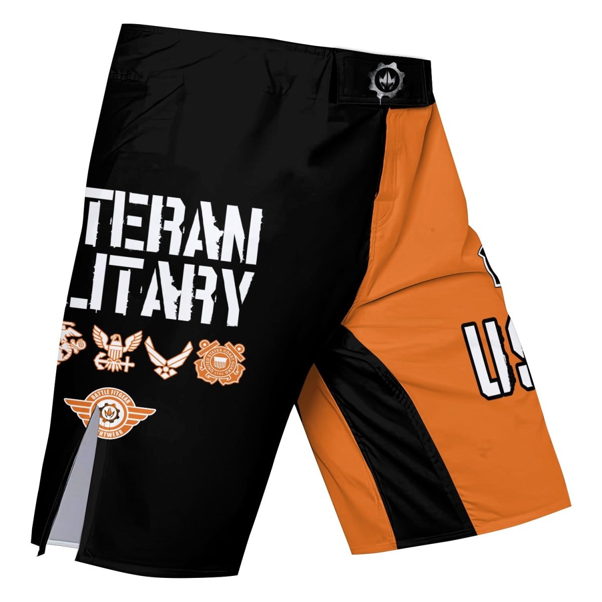 Veteran USCG Football Fight Shorts - BattleFitGear