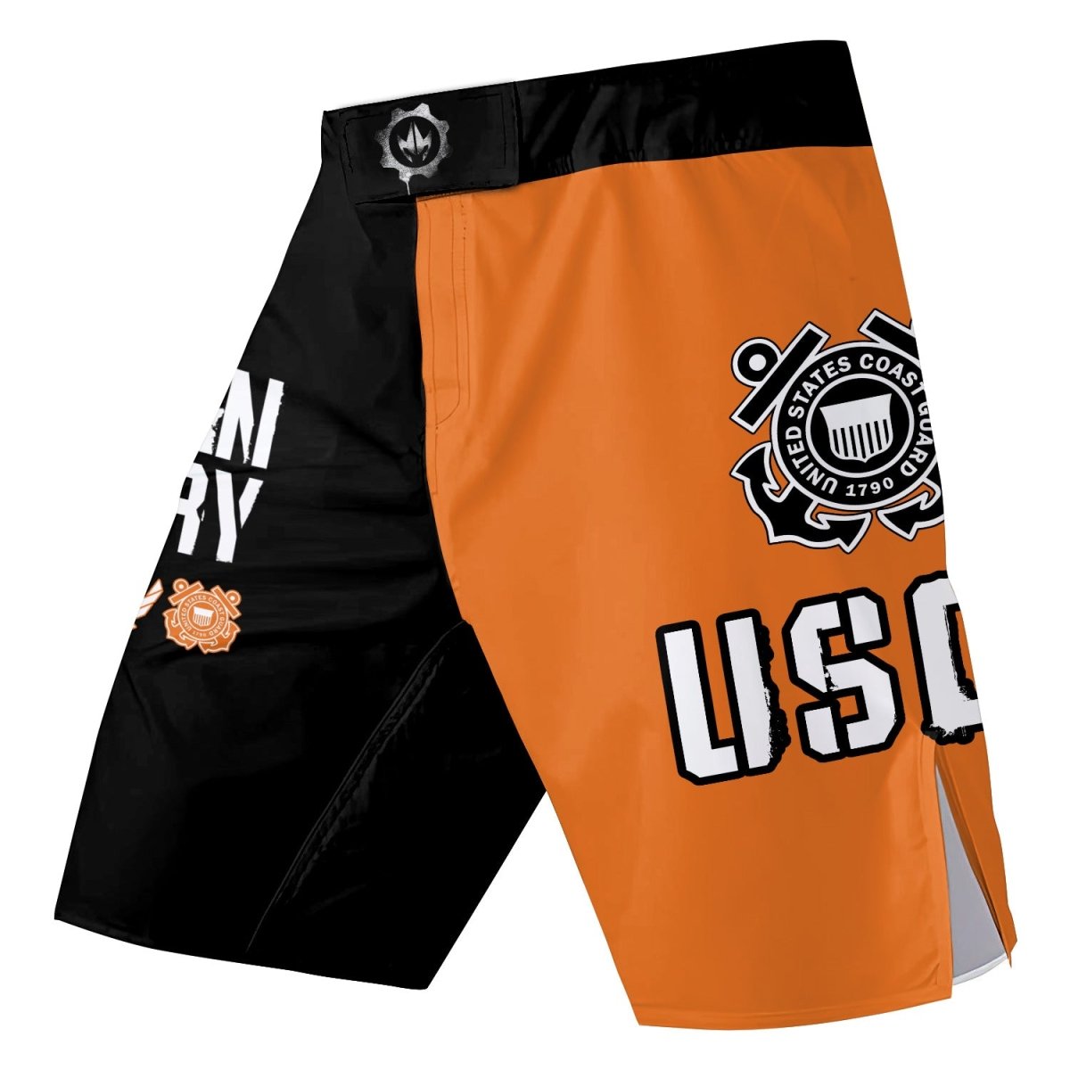 Veteran USCG Football Fight Shorts - BattleFitGear