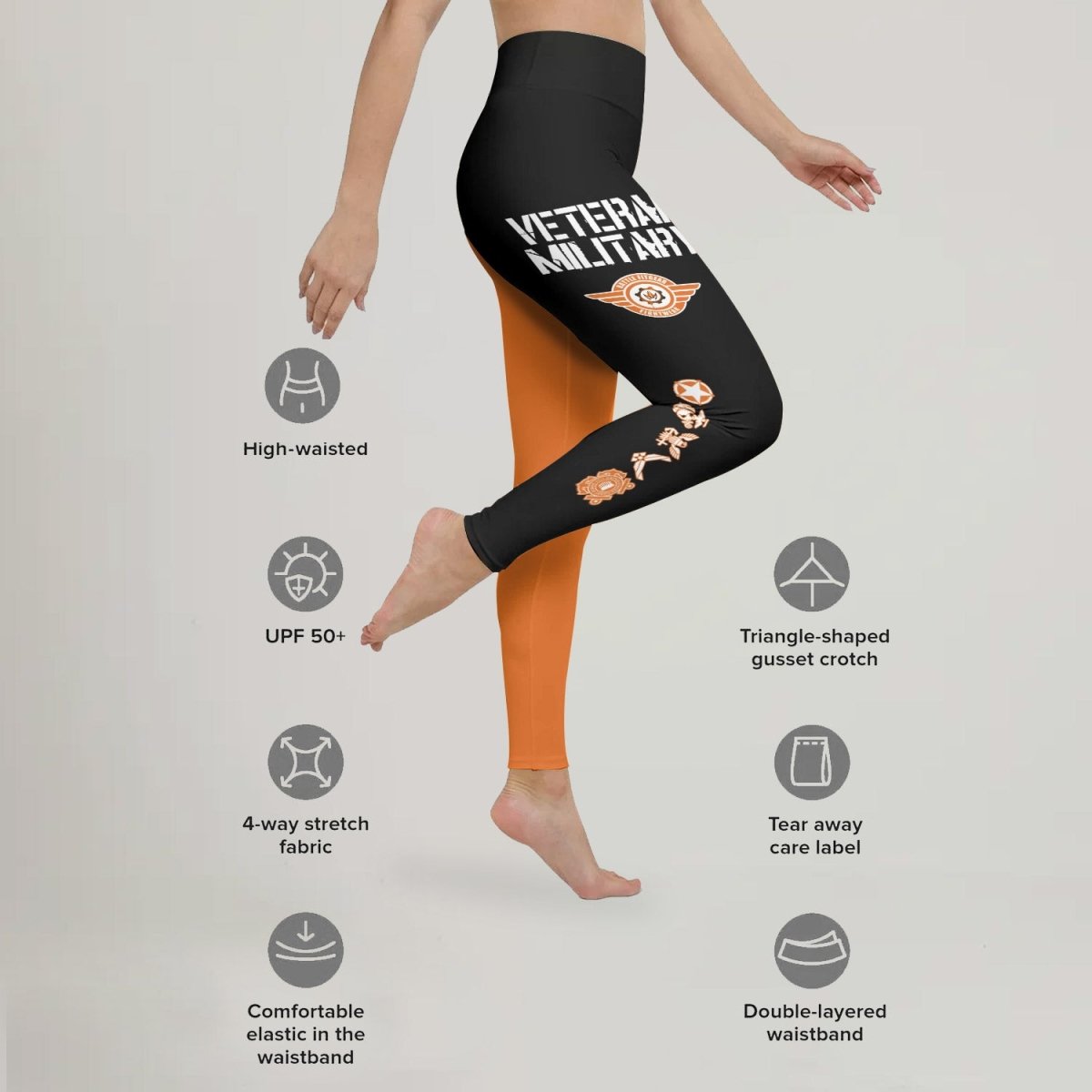 Veteran USCG Football Leggings - BattleFitGear