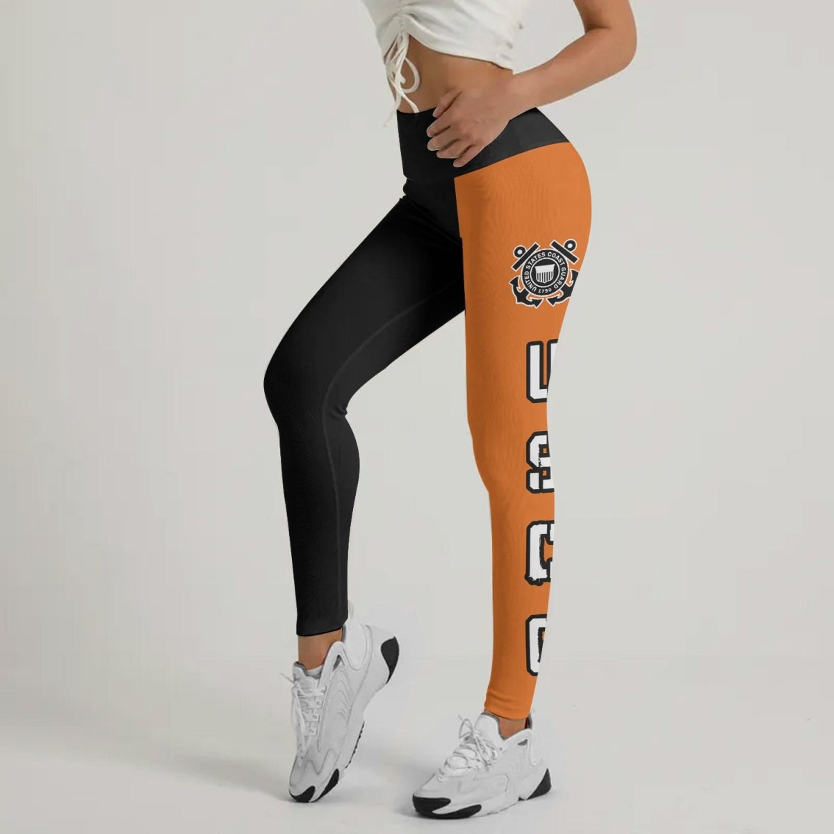 Veteran USCG Football Leggings - BattleFitGear