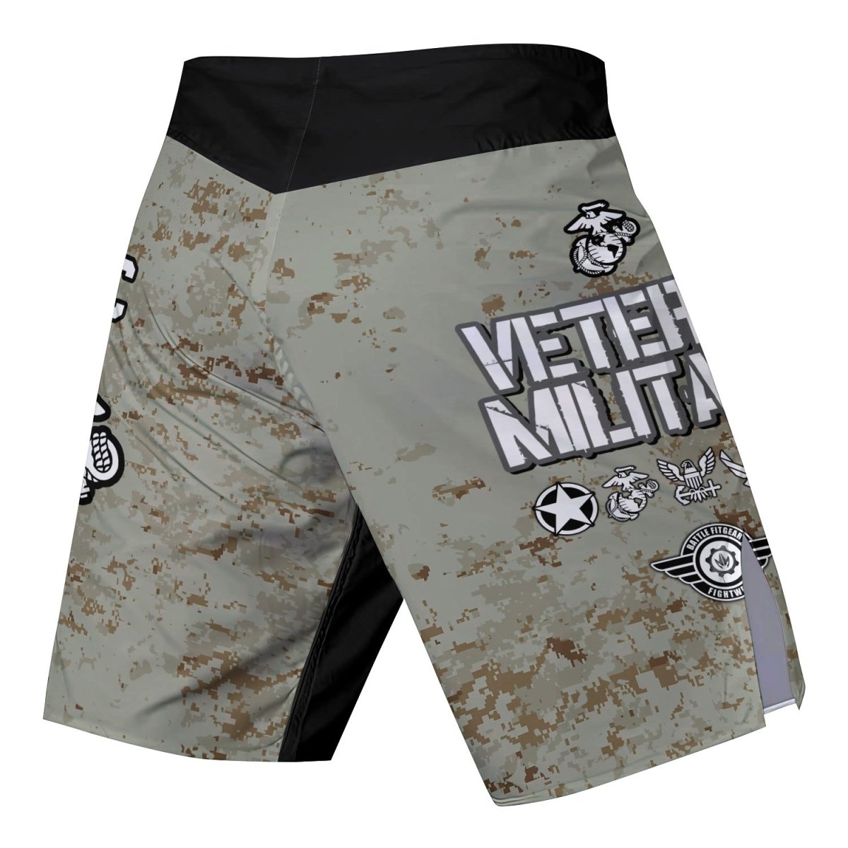 Veteran USMC Uniform Fight Shorts - BattleFitGear