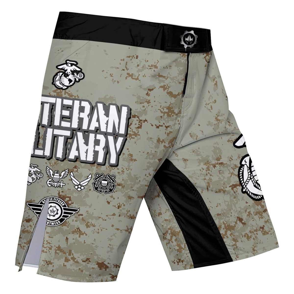 Veteran USMC Uniform Fight Shorts - BattleFitGear